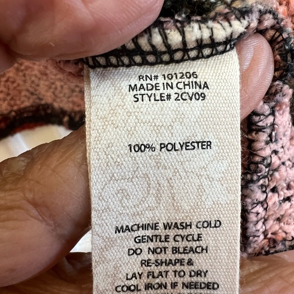 Soft Surroundings  Artwear Jacket Medium Boho Tapestry Tunic Blazer Lagenlook M - Picture 6 of 7